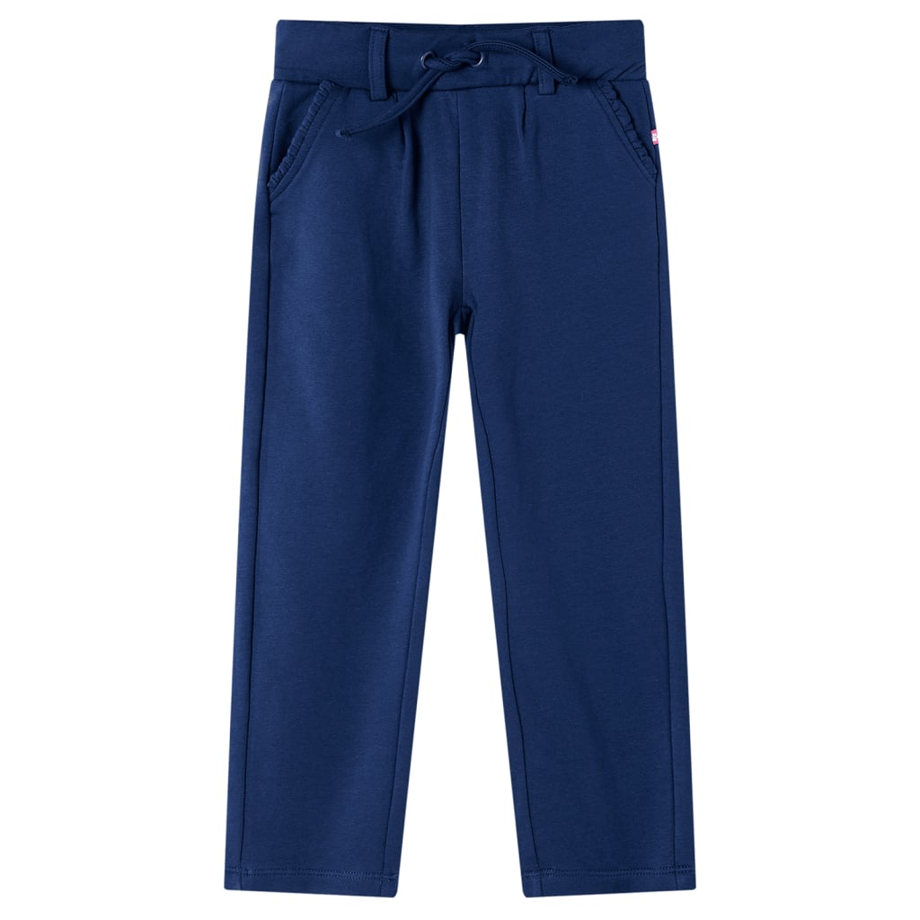 Kids' Pants With Drawstring Navy 116