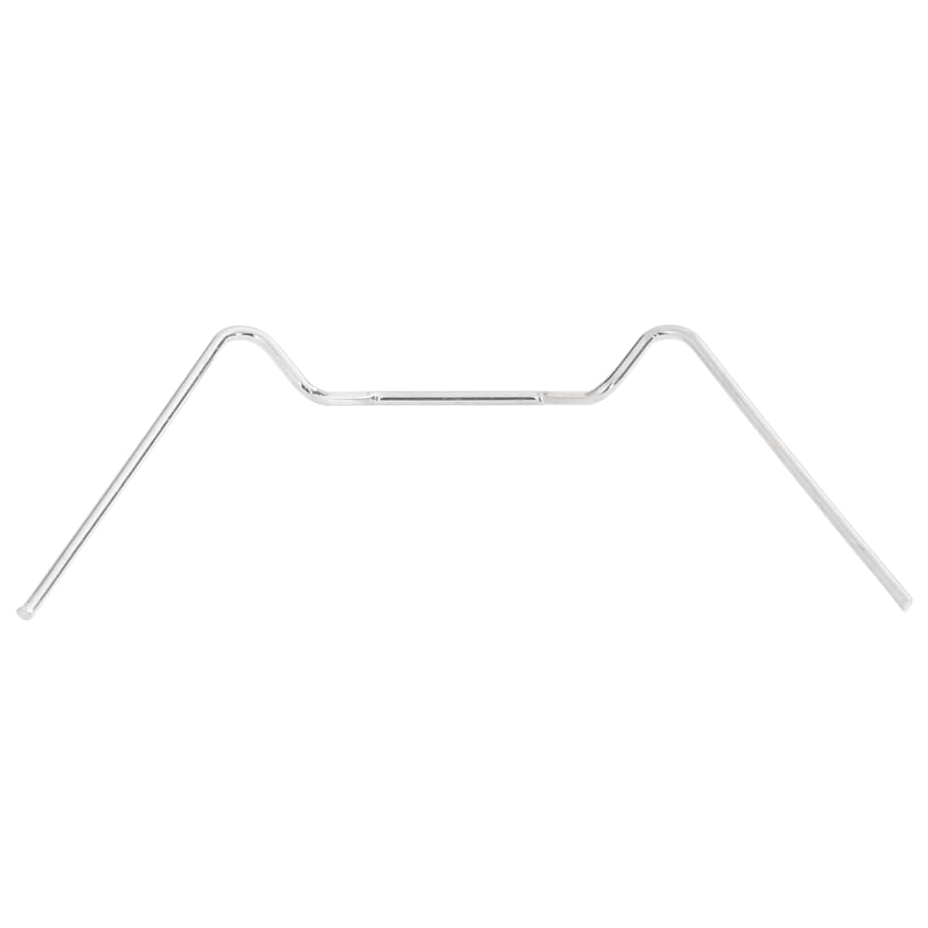 Greenhouse Clips 50 Pcs W Type Galvanised Steel