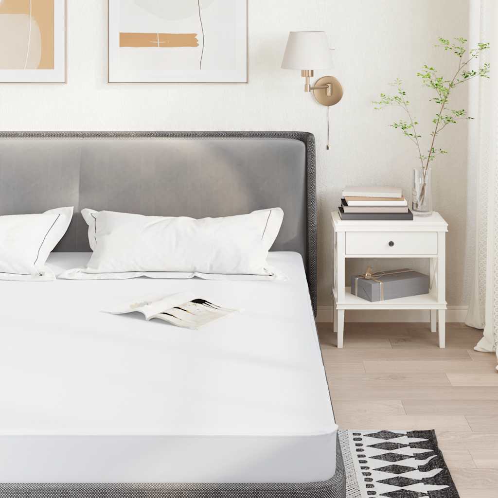 Mattress Protector White Waterproof