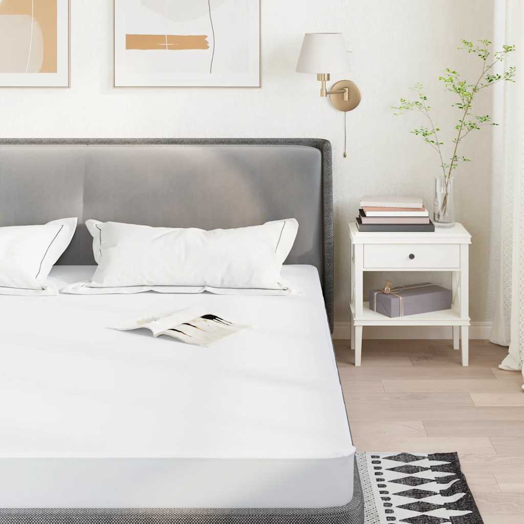 Mattress Protector White Waterproof