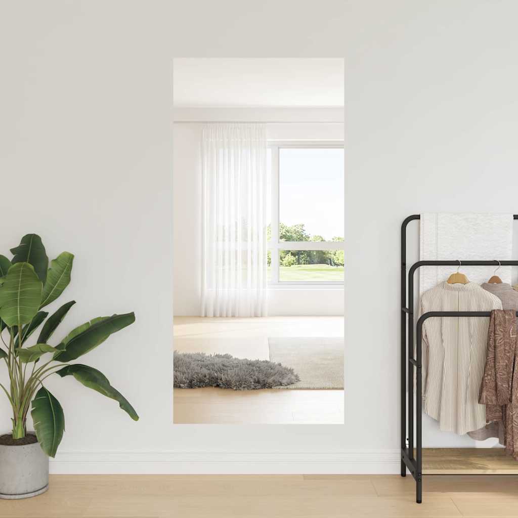 Mirror Film 2 Pcs Silver Pet
