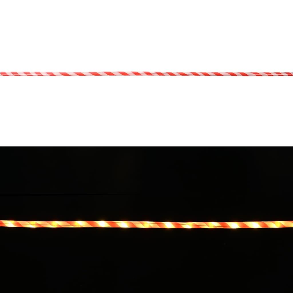 Rope Light With 120 Leds Warm White Pvc