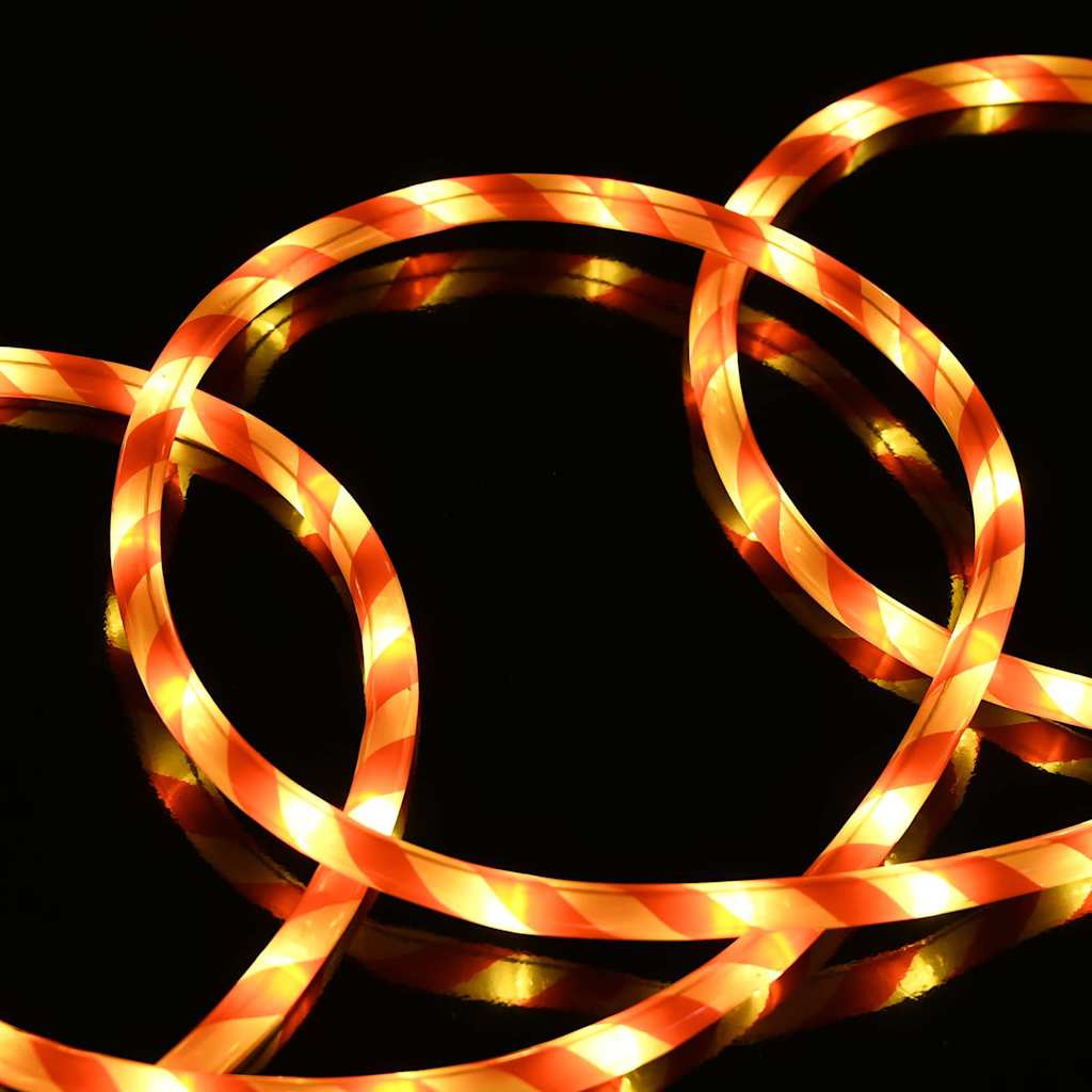 Rope Light With 120 Leds Warm White Pvc