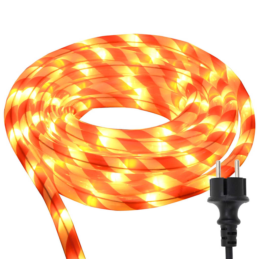 Rope Light With 240 Leds Warm White Pvc