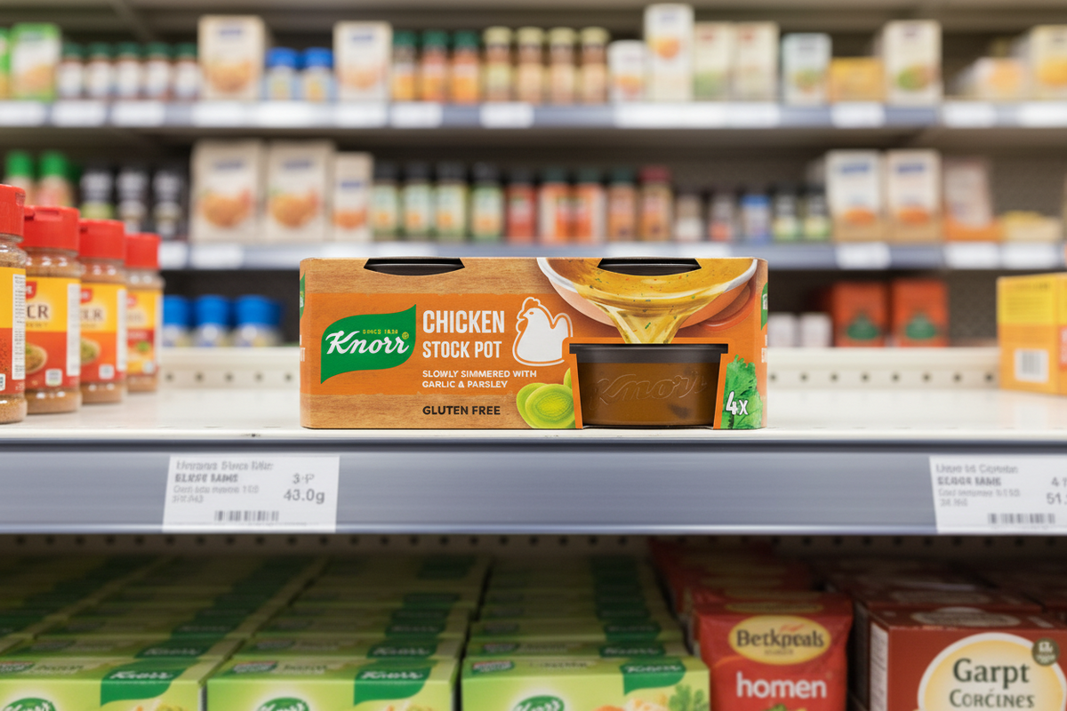 8 x Knorr Bouillon Töpfe Gel Huhn 4er-Pack