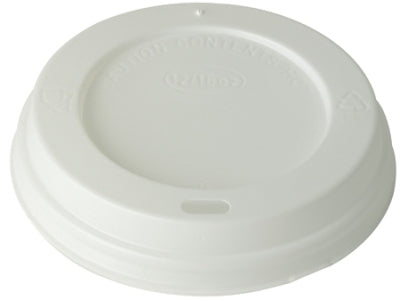 1000 x Tapa para Vasos con Abertura Blanco - 12-16 Oz