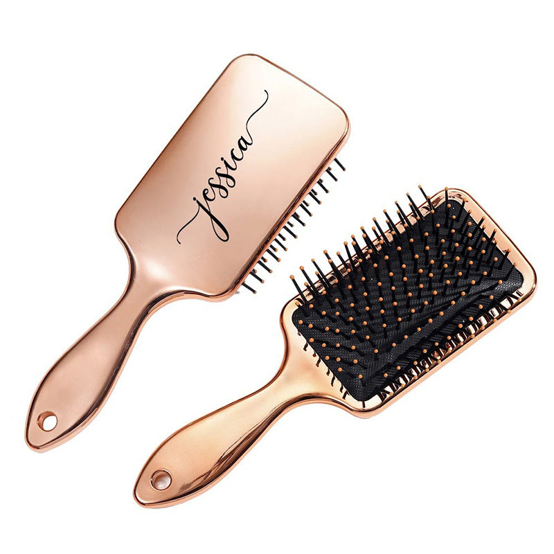 Personalized Name Hairbrush Wedding Bridesmaid Airbag Hairbrush Birthday Gift Christmas Valentine's Day Gift