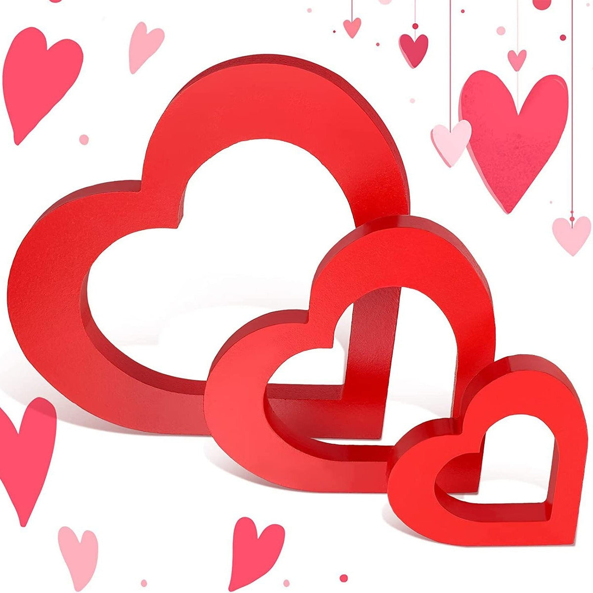 Valentine's Day Gift Wooden Love Craft Decoration