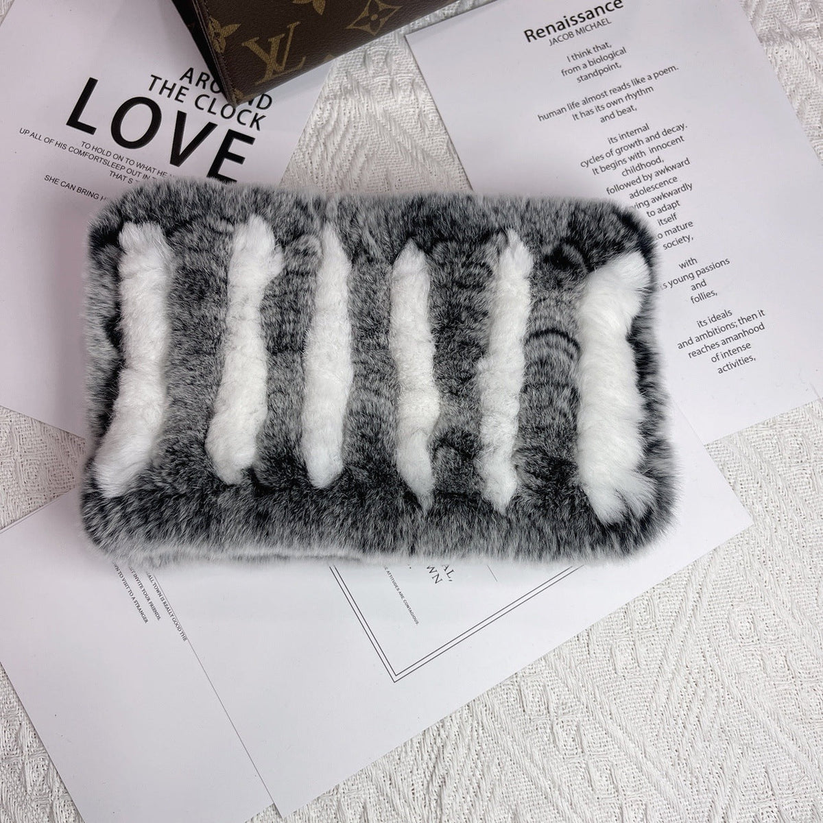 Women's Versatile Fur Snood Warm Scarf