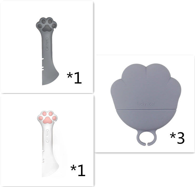 Multifunctional can opener for pet canned spoon