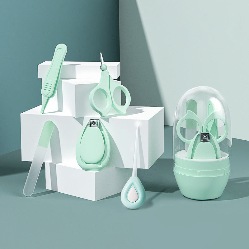 Round Can Set Baby Nail Clippers For Newborns