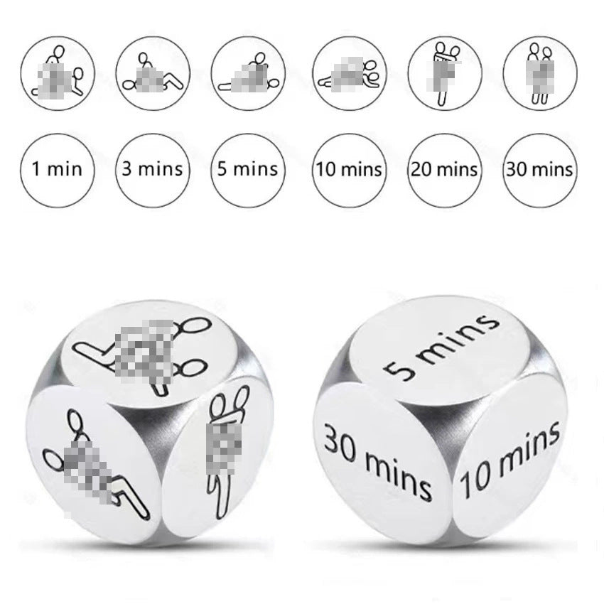 Decision Dice Stainless Steel Material Valentine's Day Gift