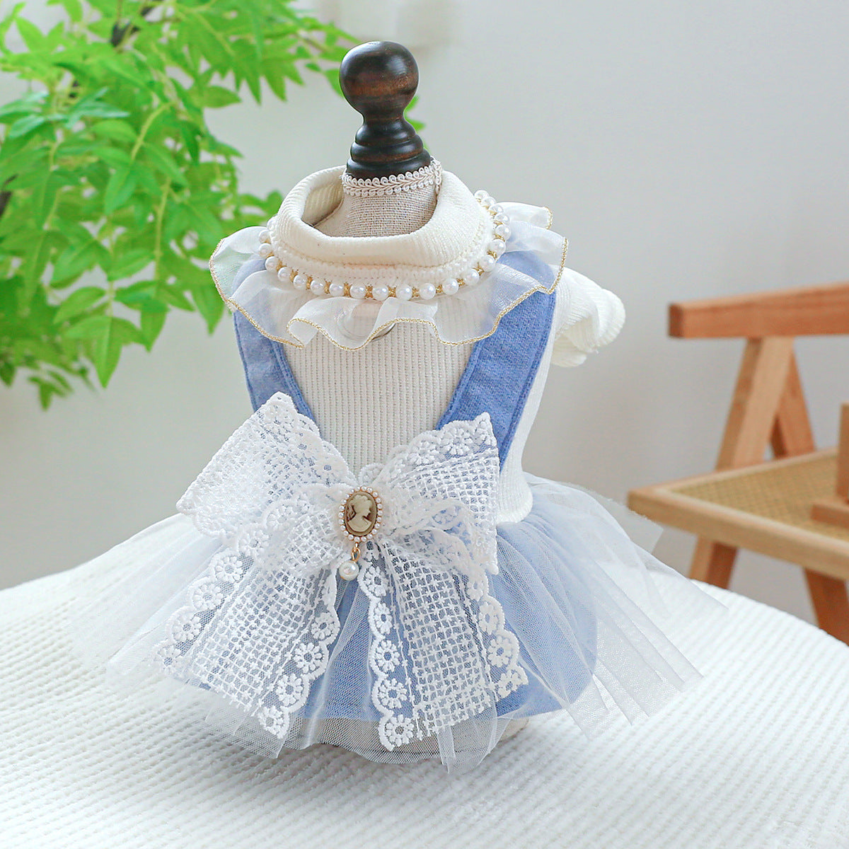 Spring And Summer Thin Dog Cat Wedding Dress