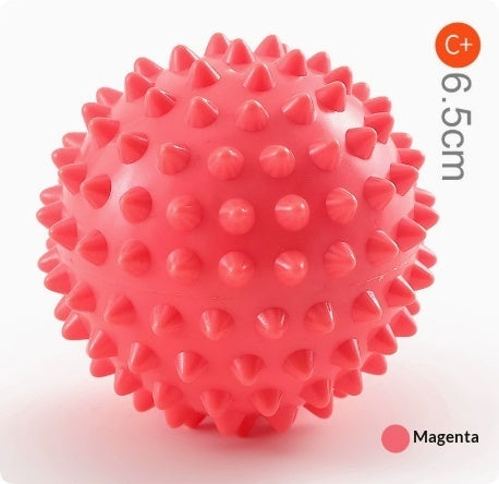 Hard thorn massage ball hand holding thorn ball touch training ball pvc acupressure massage ball yoga ball