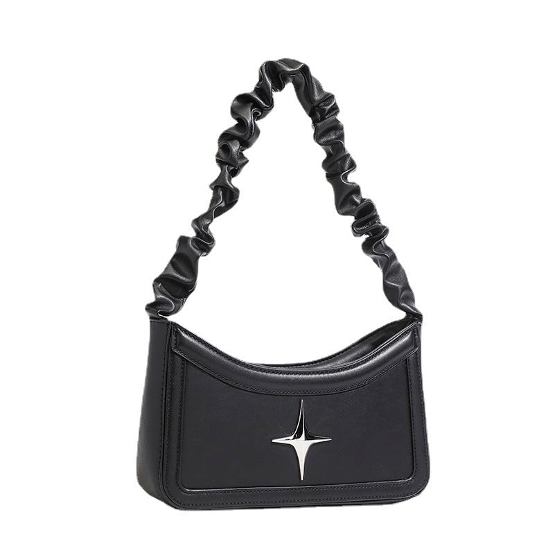 French Ins Style Pleated Underarm Bag