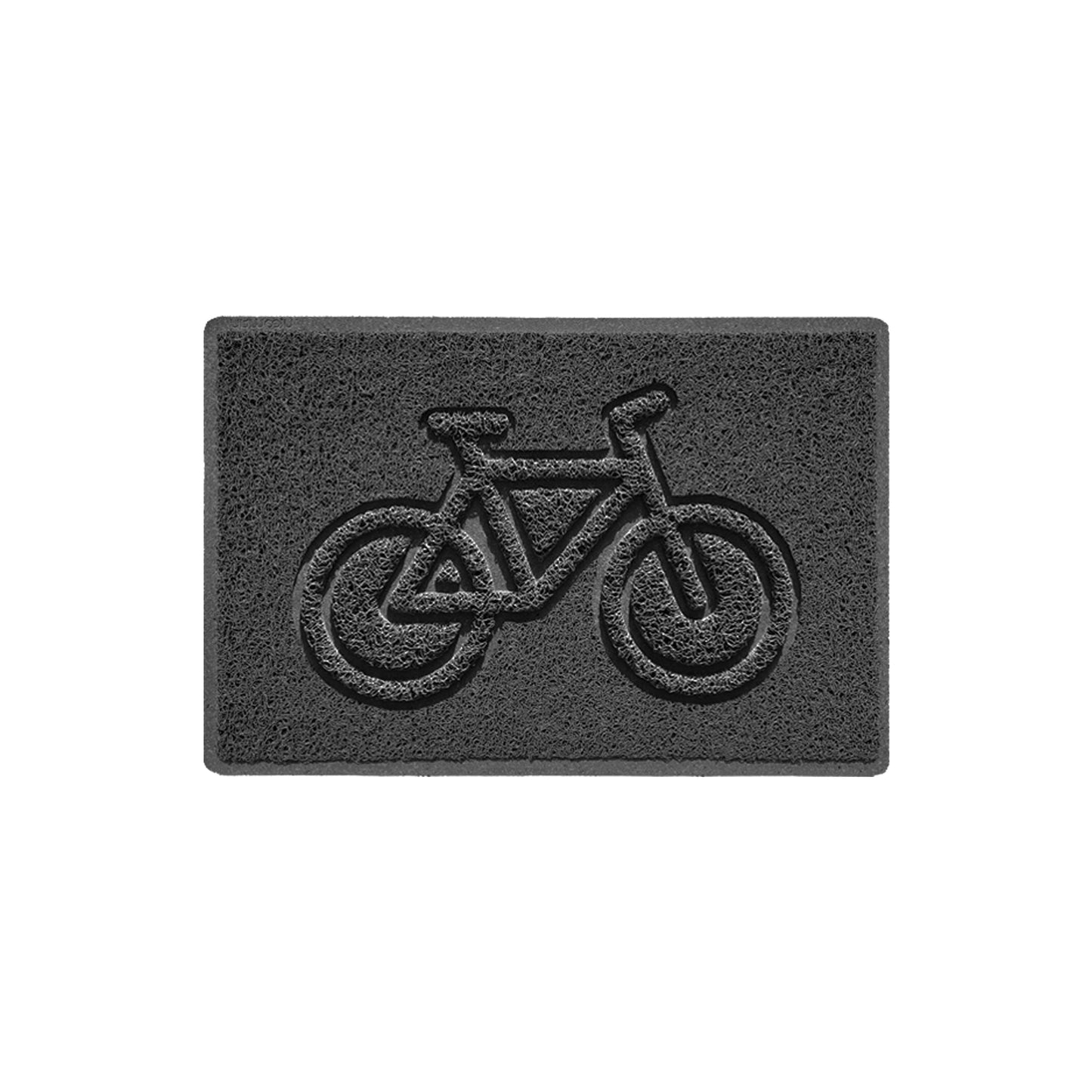 Nicoman Cycle Embossed Spaghetti Doormat | Indoor & Outdoor | Non-Slip | Machine Washable