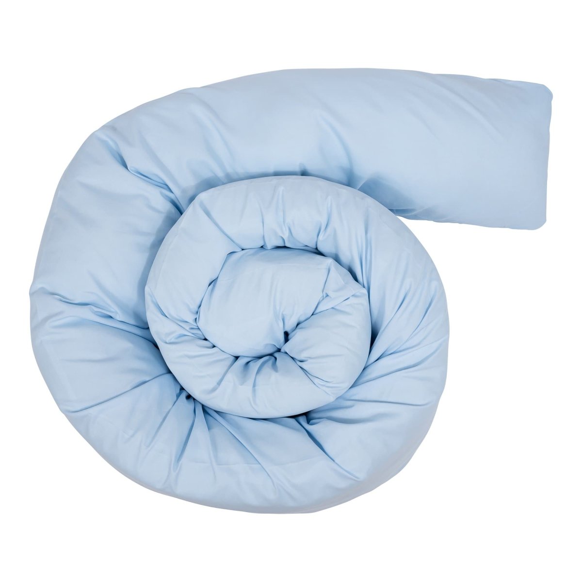 9ft Maternity Pillow with Light Blue Case – Full Body Support