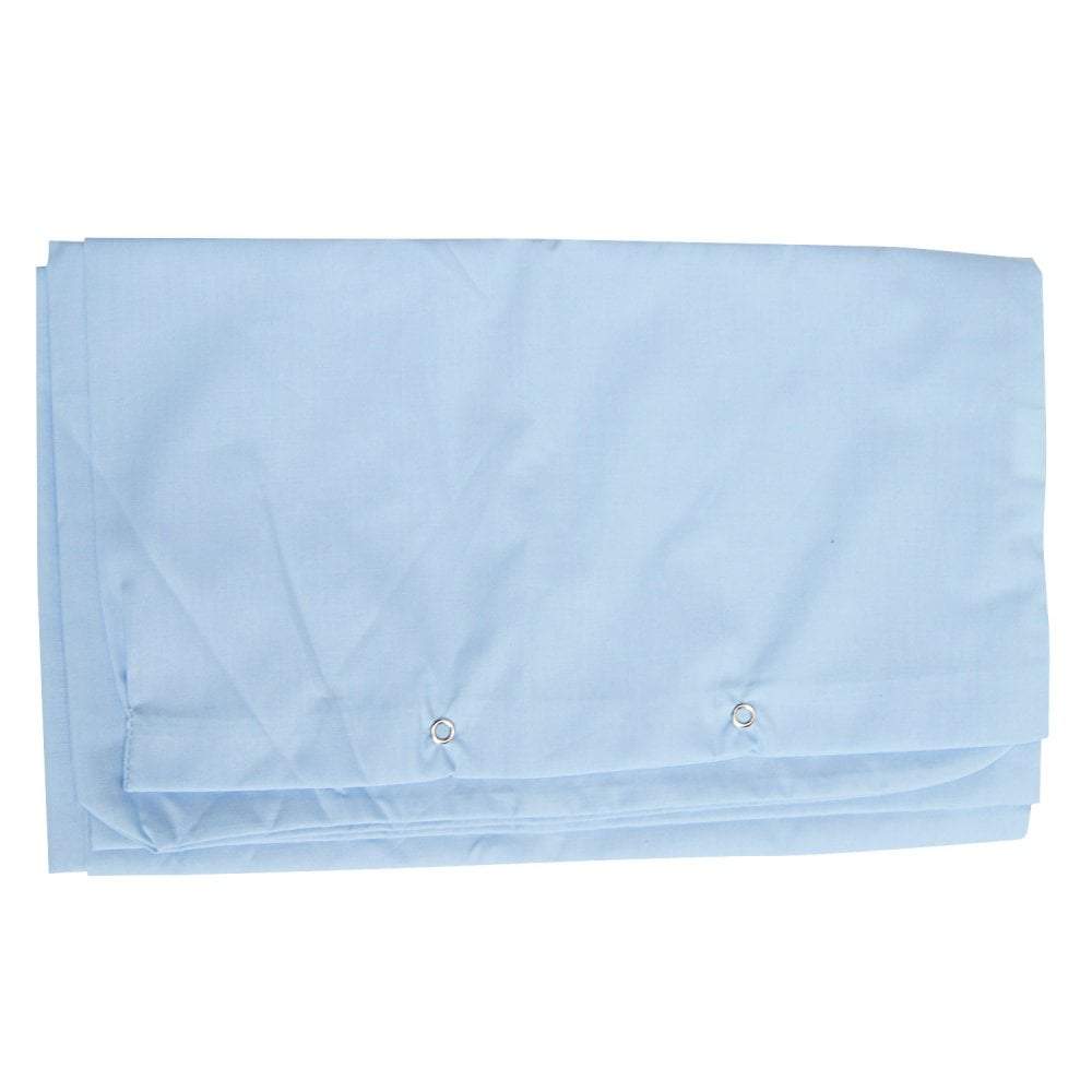 9ft Maternity Pillow with Light Blue Case – Full Body Support