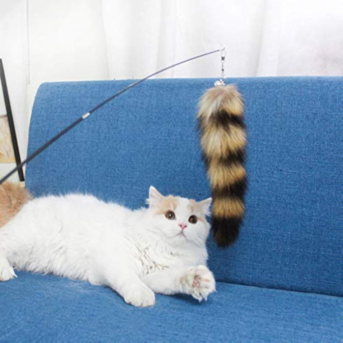 Cat Toy Wand Teaser Interactive Catcher Teaser Plaything Ideas For Cat Lovers
