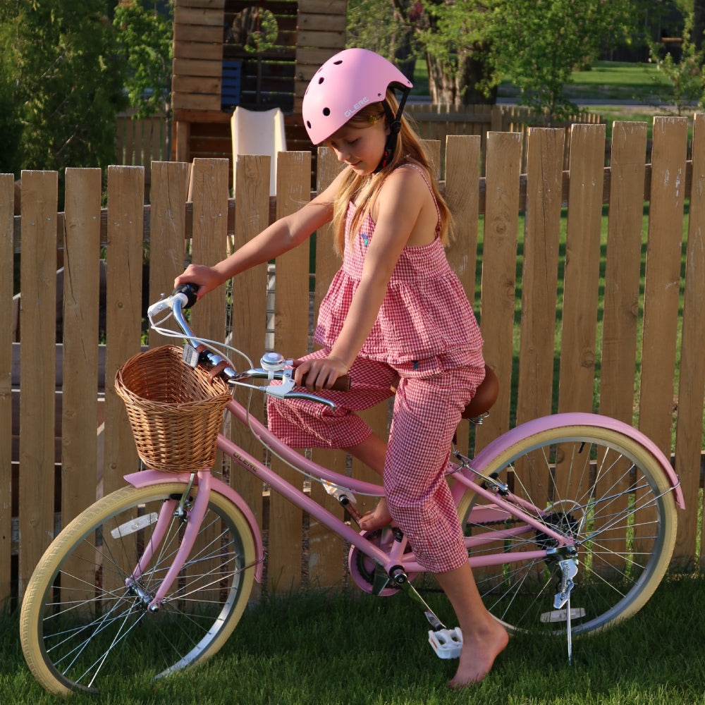 Glerc 24 Inch Beach Cruiser Hybrid Kids Bike - Missy