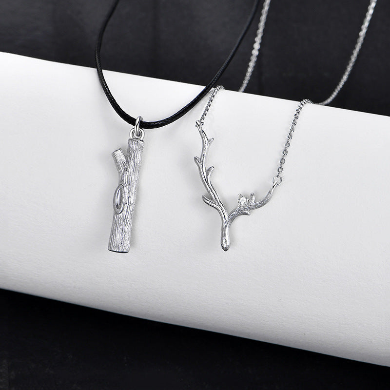 Long-distance Valentine's Day Gift Fashion Creative Branch Necklace
