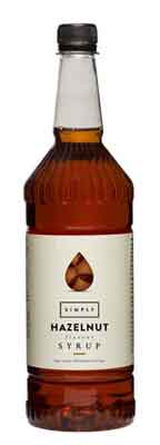 Cuppa Simply Haselnuss-Sirup 1L
