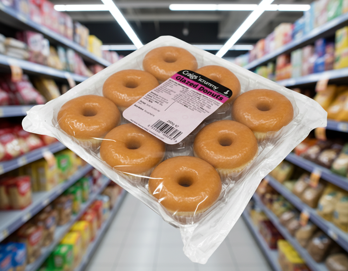 12 x Craigs Plain Maderia Brötchen 9