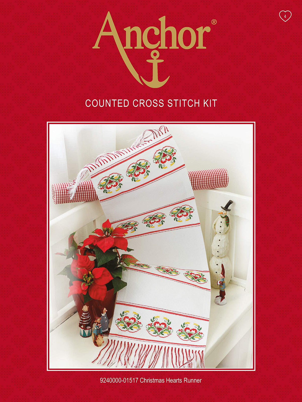 ANCHOR PCE0814 Cross Stitch Kit: Amsterdam Scene, Multi, 14 x 32cm