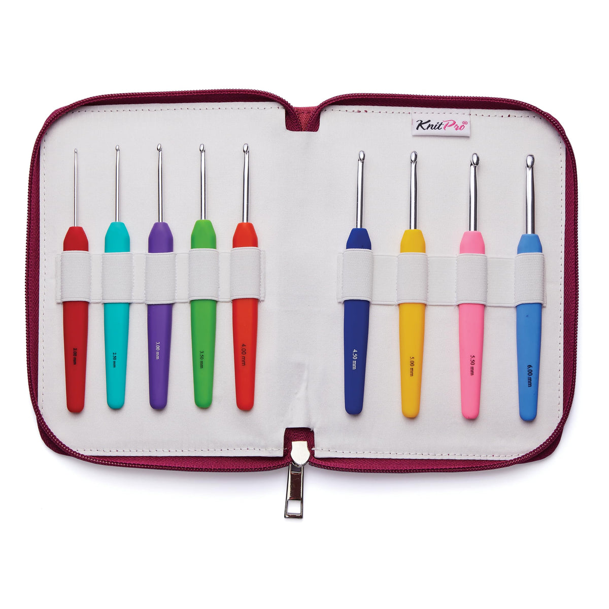 KnitPro Crochet Hooks in Zipper Case