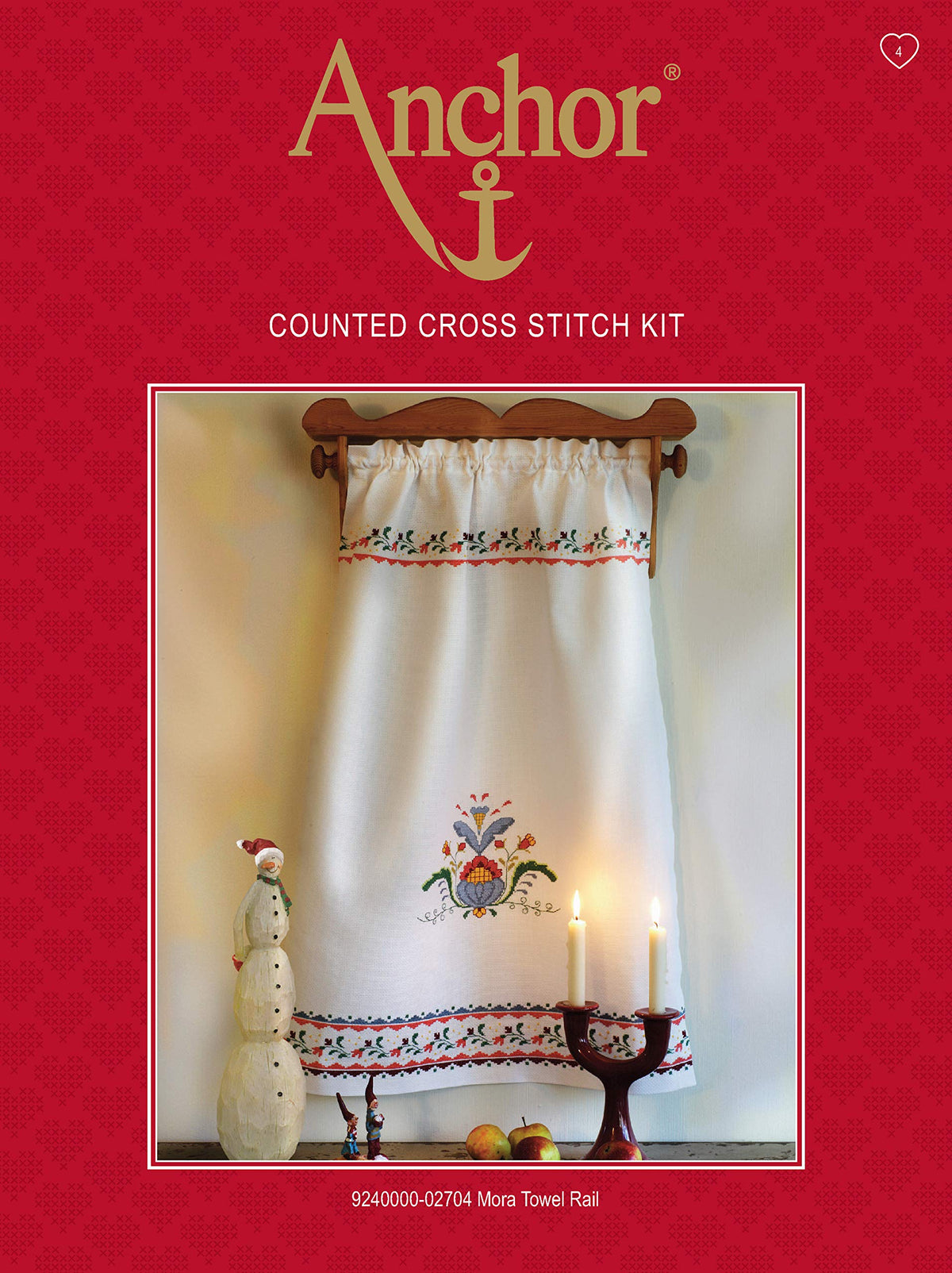 Anchor Counted Cross Stitch Kit: Essentials: Giraffe, Multi, 23 x 18cm
