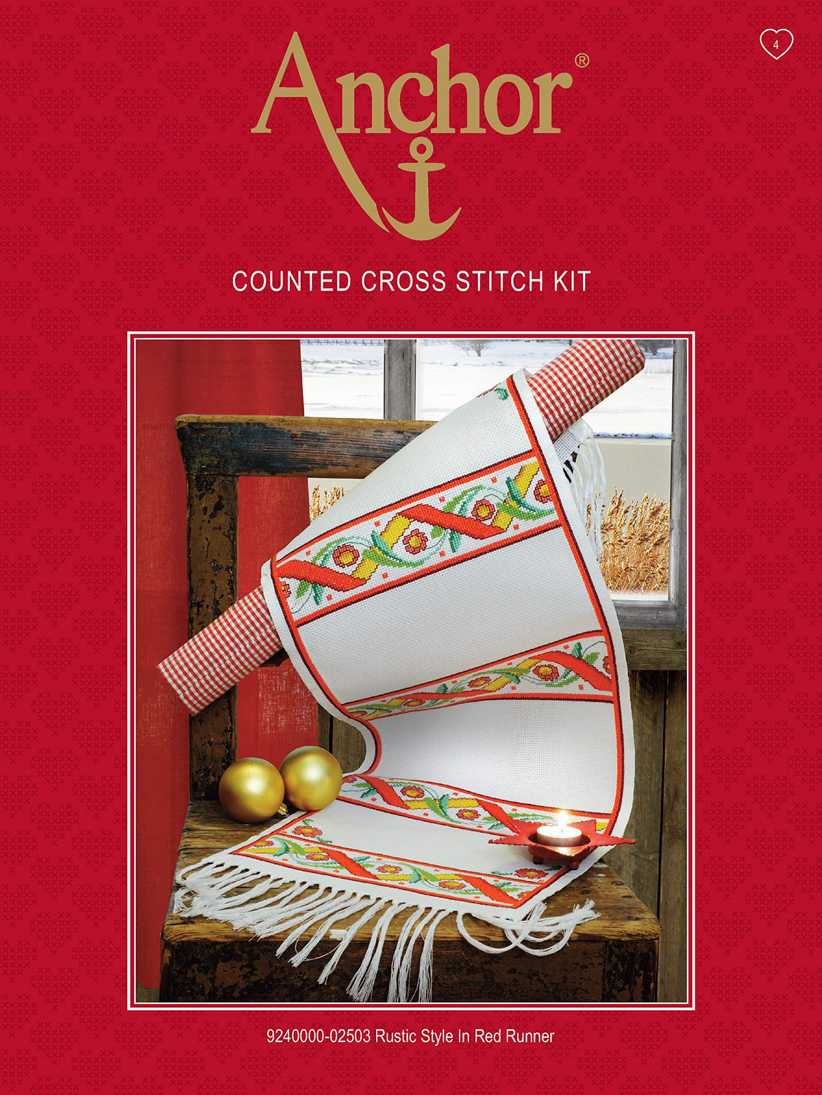 Anchor Cross Stitch Kit: My Garden, Multi-Colour, 20 x 24cm