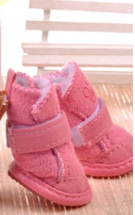 Promotion lamb footprints VIP small dogs warm shoes shoes Bichon puppy pet snow boots shoes