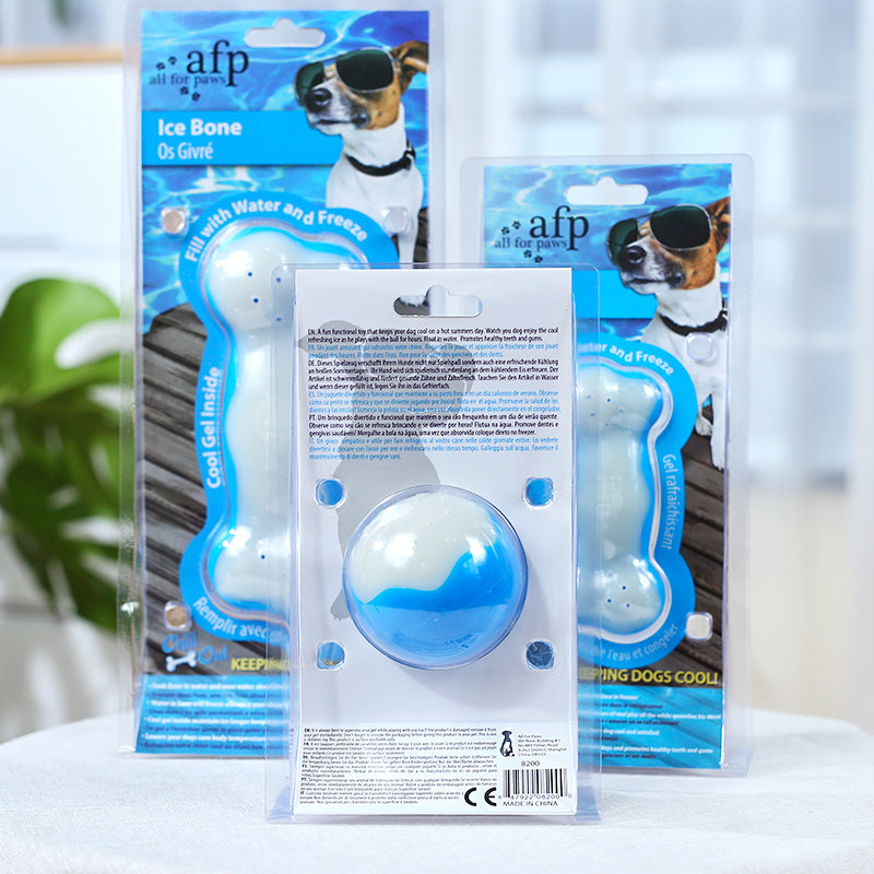Relieve The Heat And Cool Down The Ice Bone Dog Toy