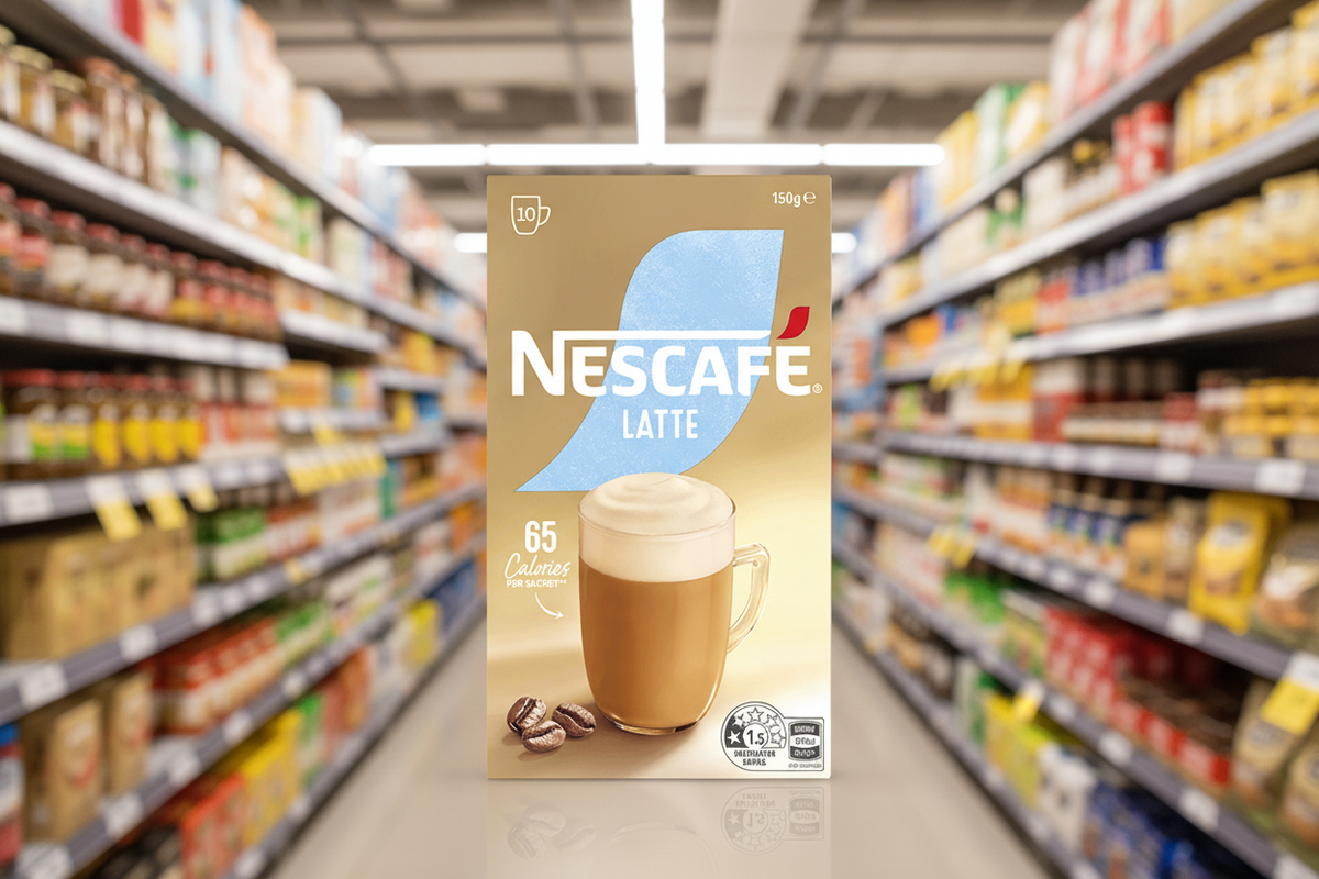 6 x Sobres de Café Latte Espumoso Nescafé - 126