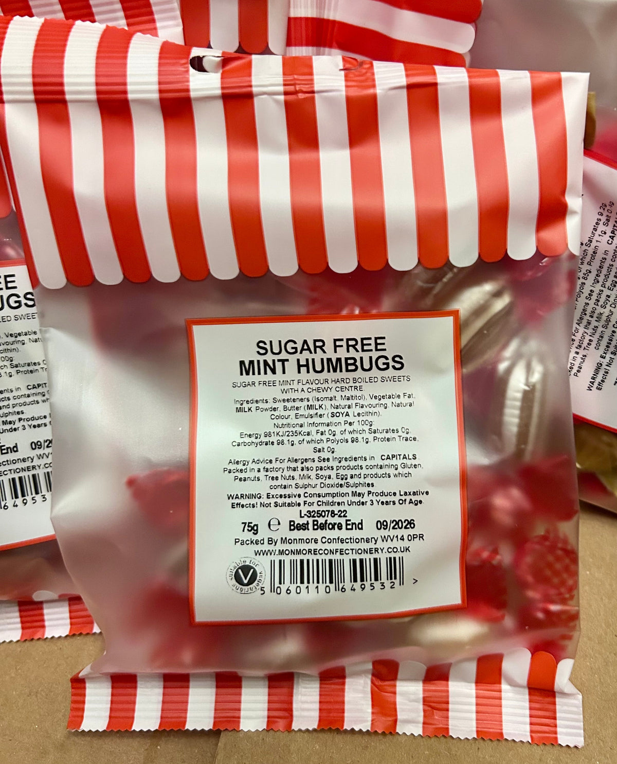 Zuckerfreie Pfefferminzbonbons
