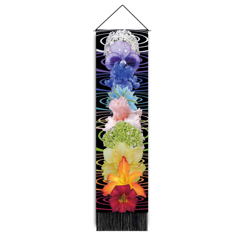 Decorative Hanging Paintings Printed Home Decor Wall Hangings Tassel Tapestries