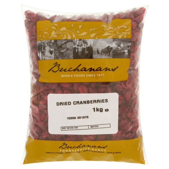 Buchanans Getrocknete Cranberries 1kg