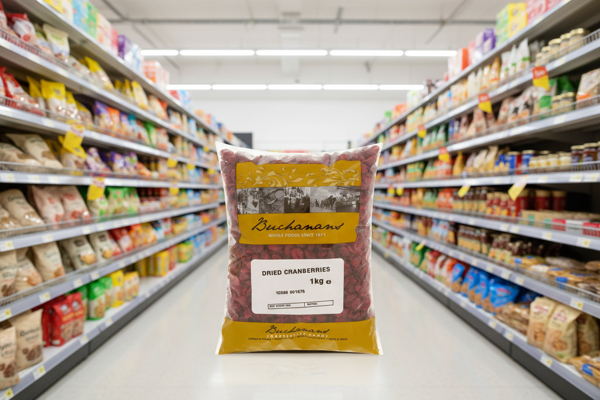 Buchanans Getrocknete Cranberries 1kg