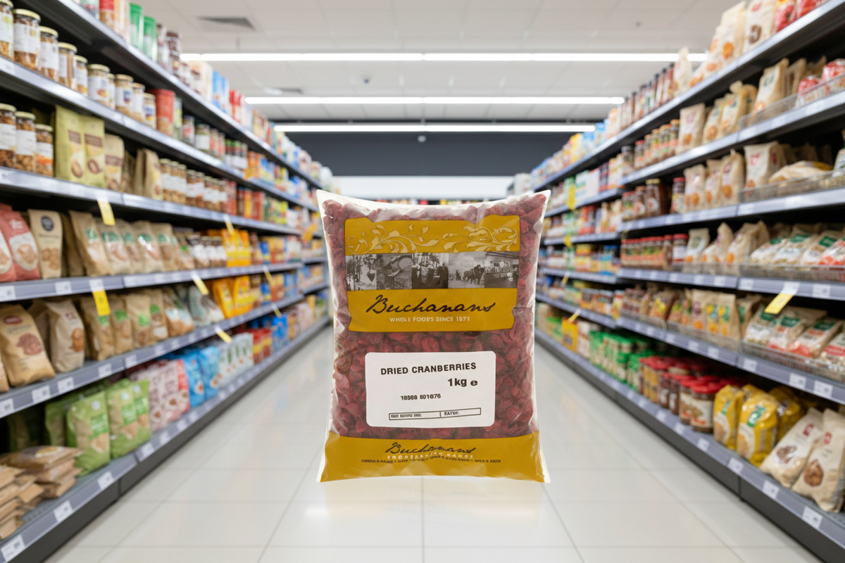 Buchanans Getrocknete Cranberries 1kg