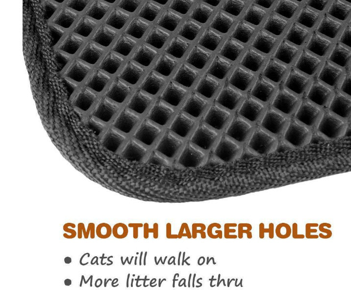 Double-layer cat and dog massage cushion