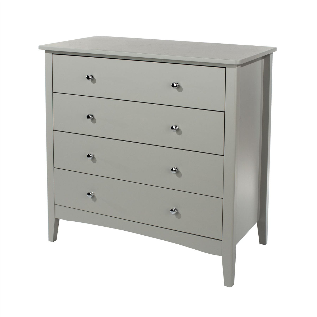 Como Grey 4 Drawer Chest