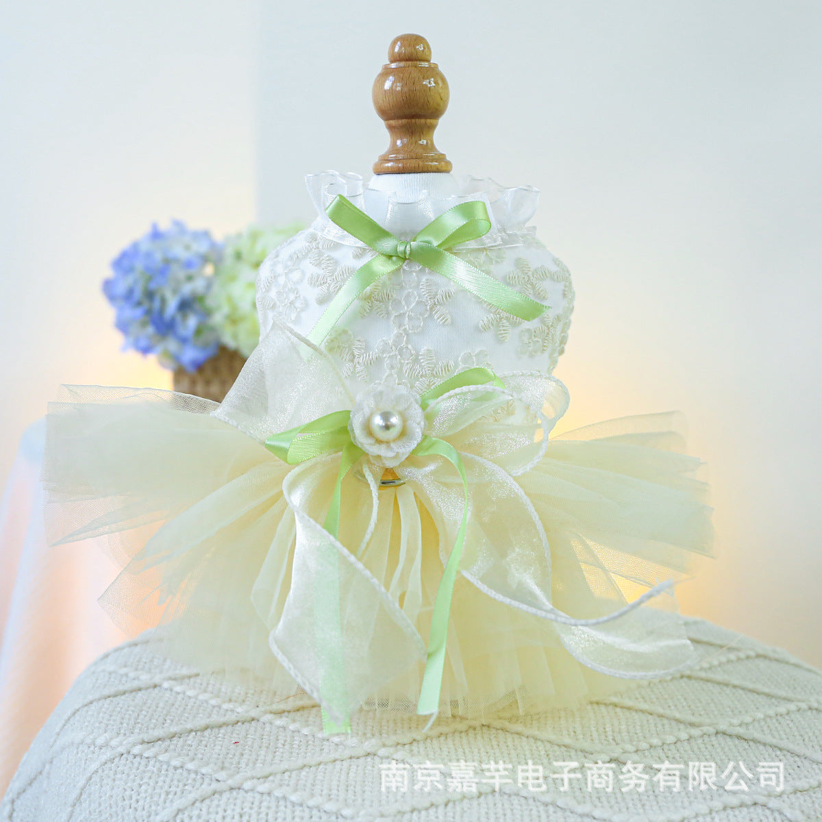 Spring And Summer Thin Dog Cat Wedding Dress