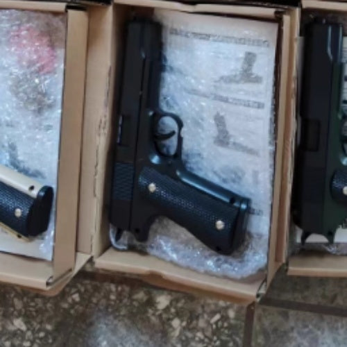 Automatic Breech Toy Gun Puzzle Toy