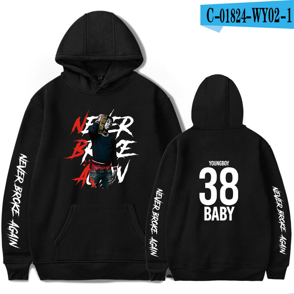 Men's and women's casual hooded sweater