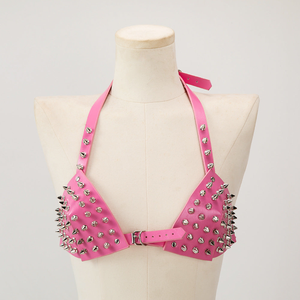 Rivet Womens Halter Corset For Women