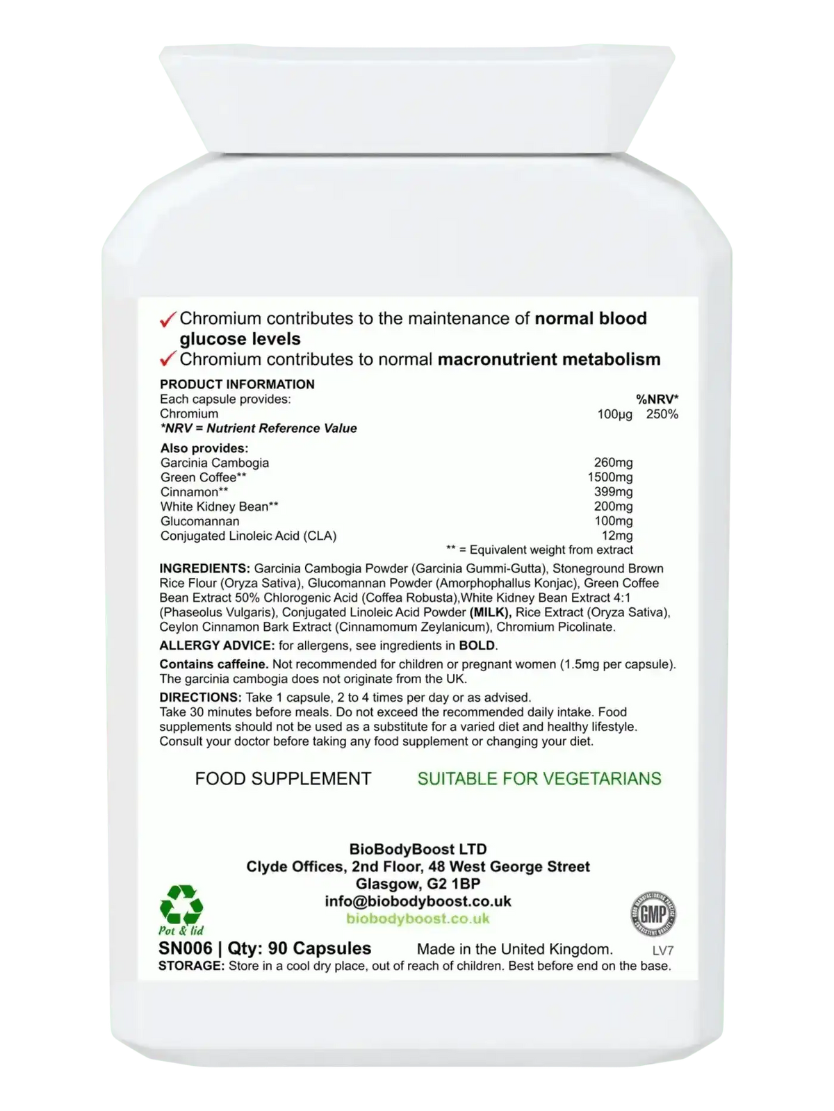 BodyLean - Garcinia Cambogia Complex