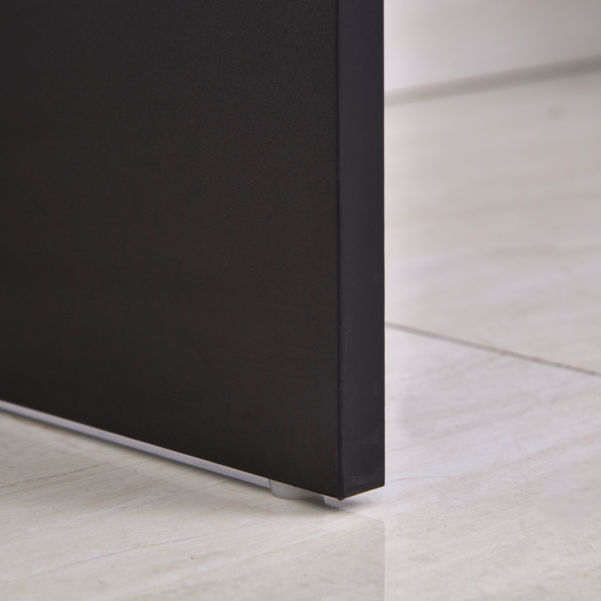 Computer Desk with Sliding Keyboard Tray Storage Drawer Shelf  Black