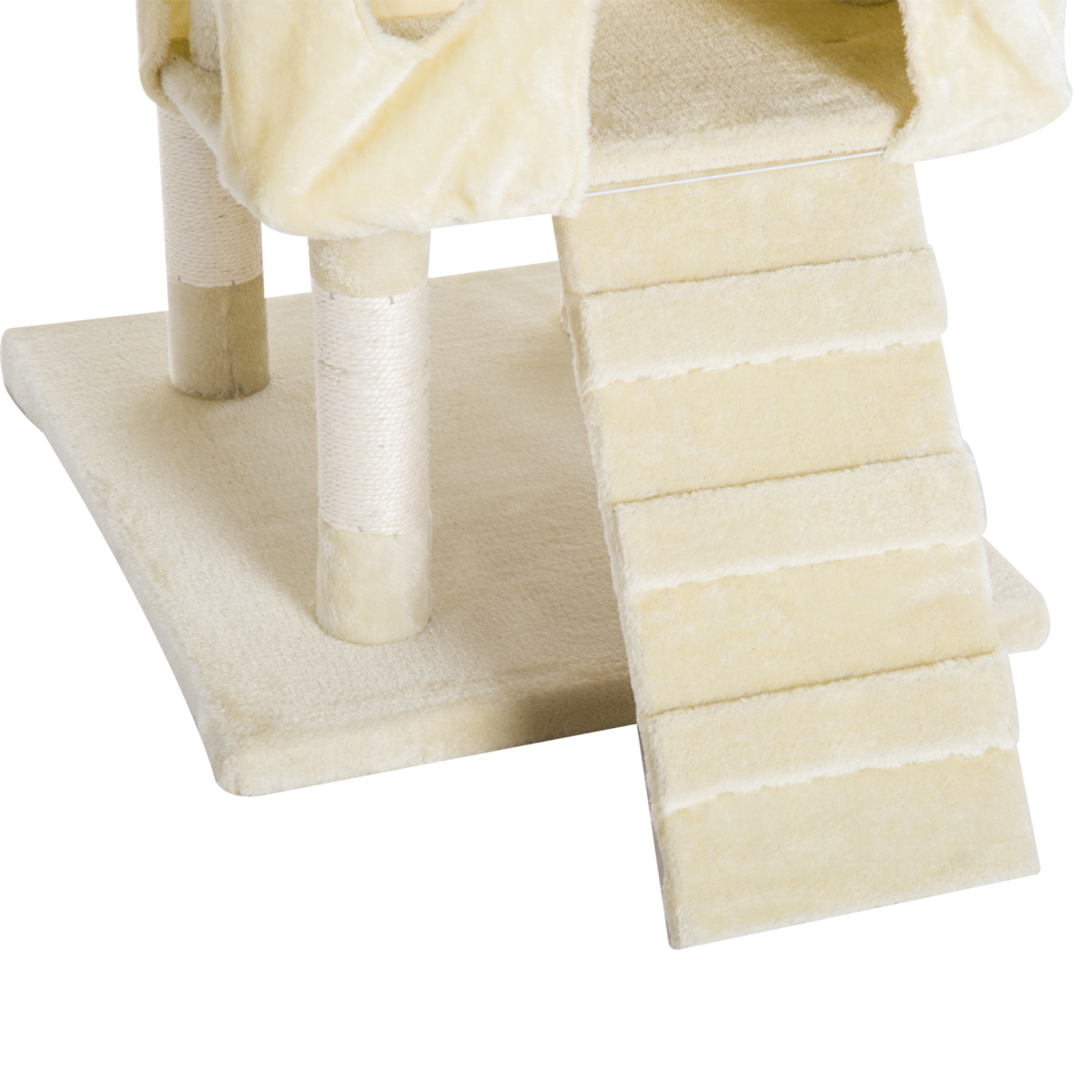 Condo Furniture Scratcher Post Pet Cat Tree Kitten Bed House Play Toy Ladder
