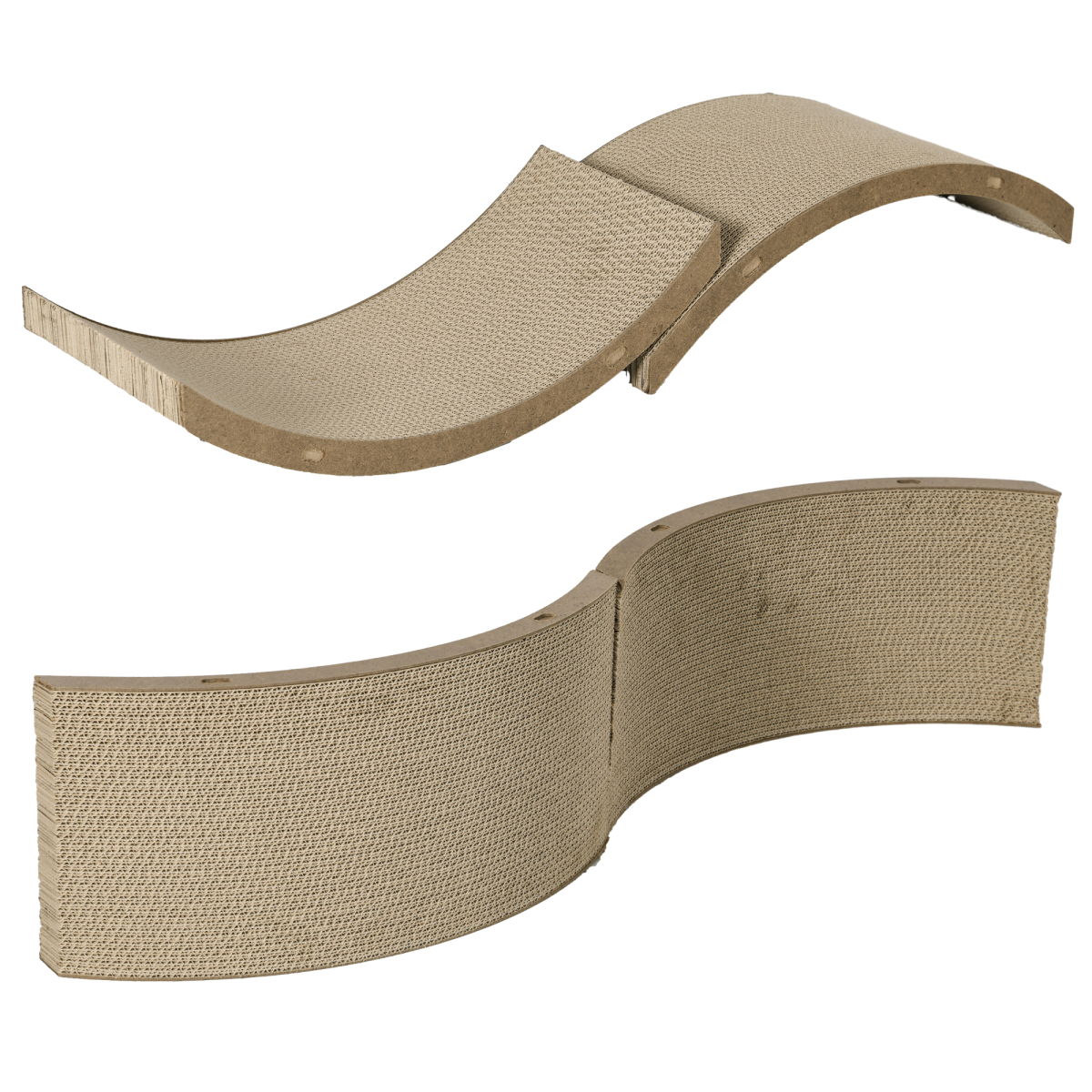 PawHut 4PCs Cat Scratch Pad Reversible, Replacement for Cat Treadmill, 55 x 26cm