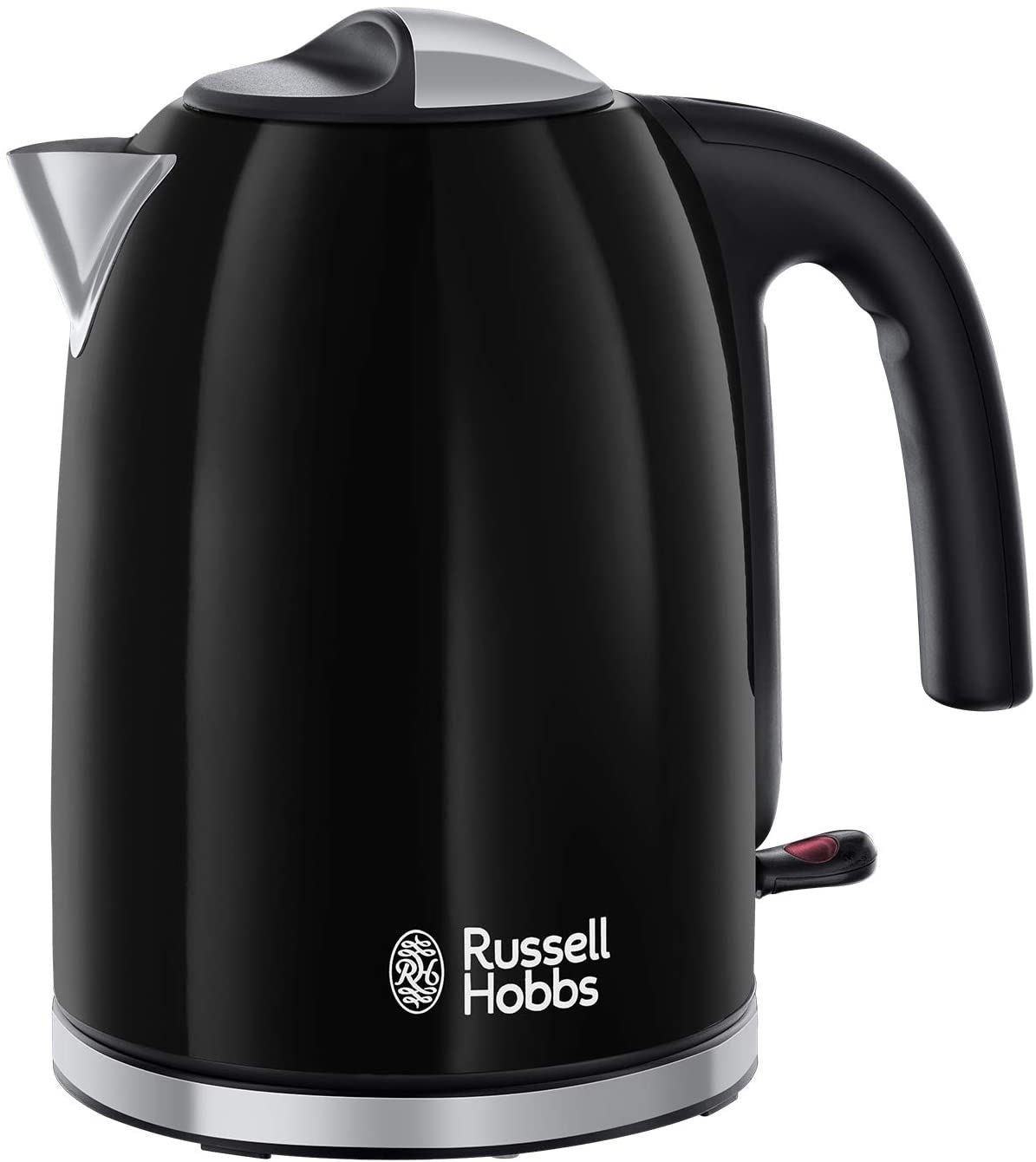 Russell Hobbs Stainless Steel Kettle Black UK Plug